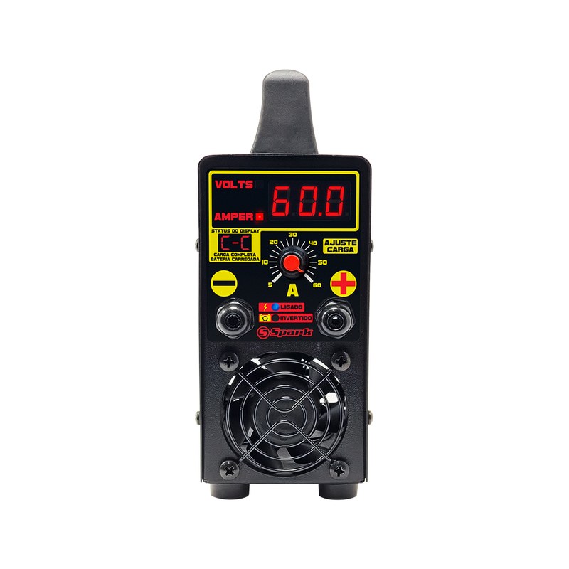 Carregador Inteligente de Baterias Usina Charger 60A 12V Bivolt - foto 2