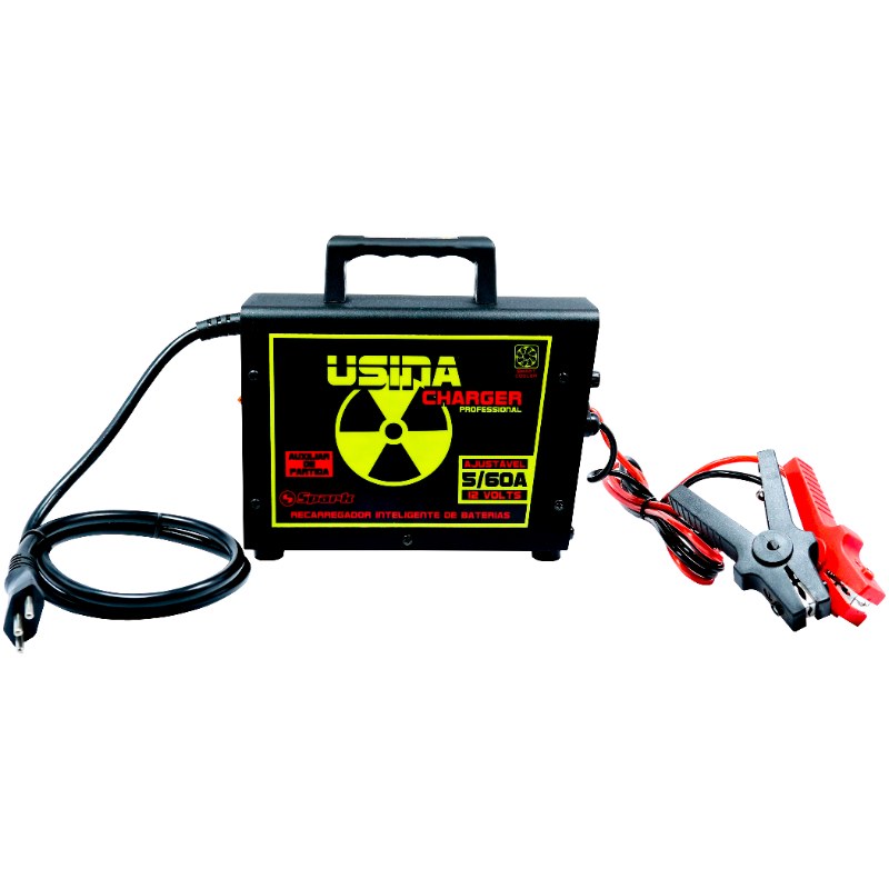Carregador Inteligente de Baterias Usina Charger 60A 12V Bivolt - foto 6