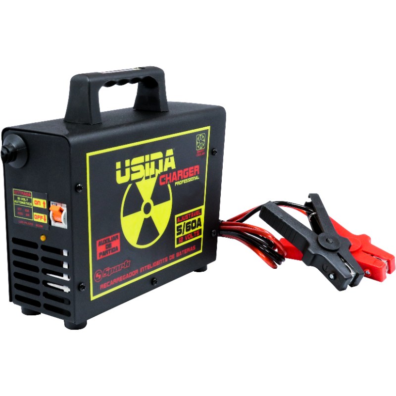 Carregador Inteligente de Baterias Usina Charger 60A 12V Bivolt - foto 5