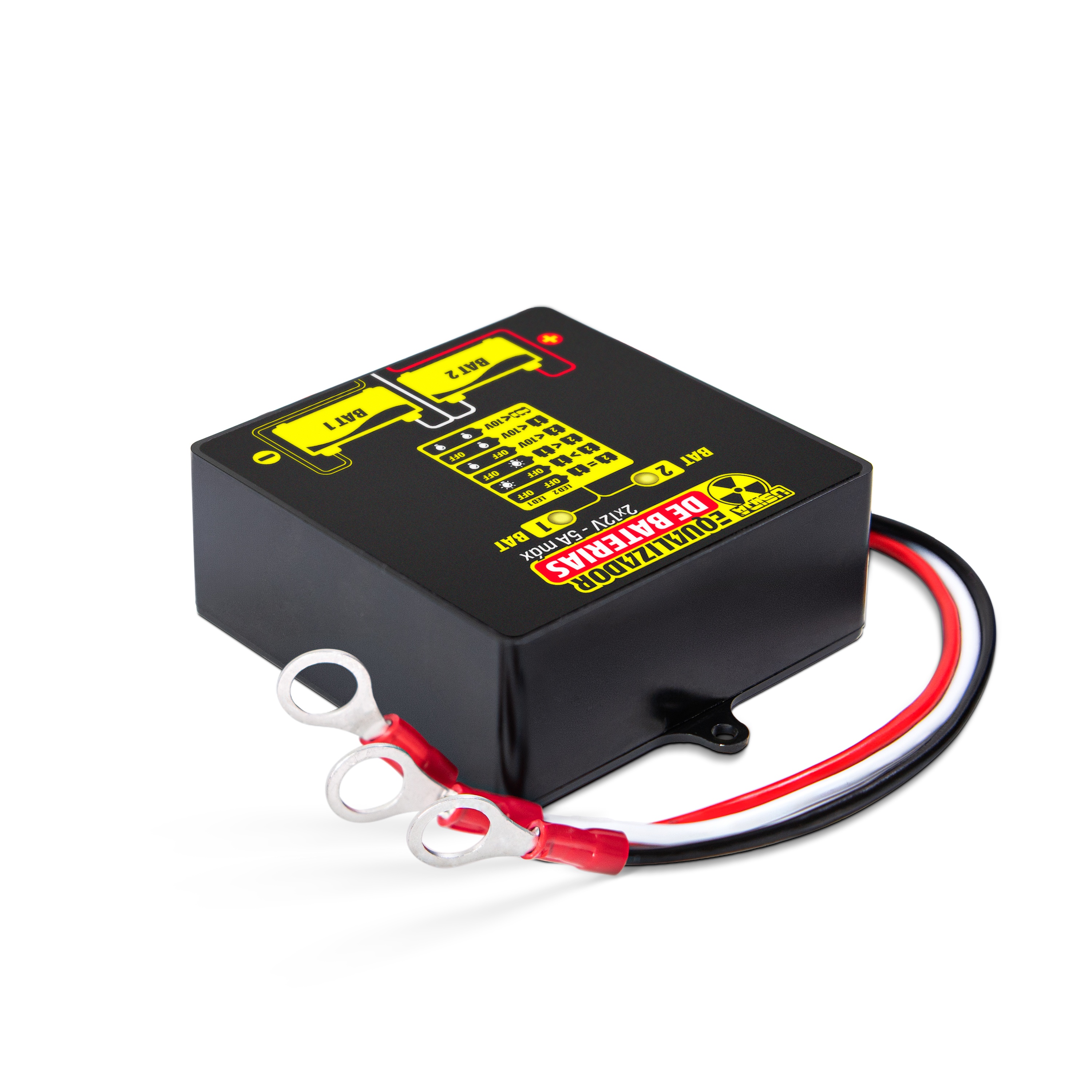 EQUALIZADOR DE BATERIAS 2X12V 5A LED - foto 5