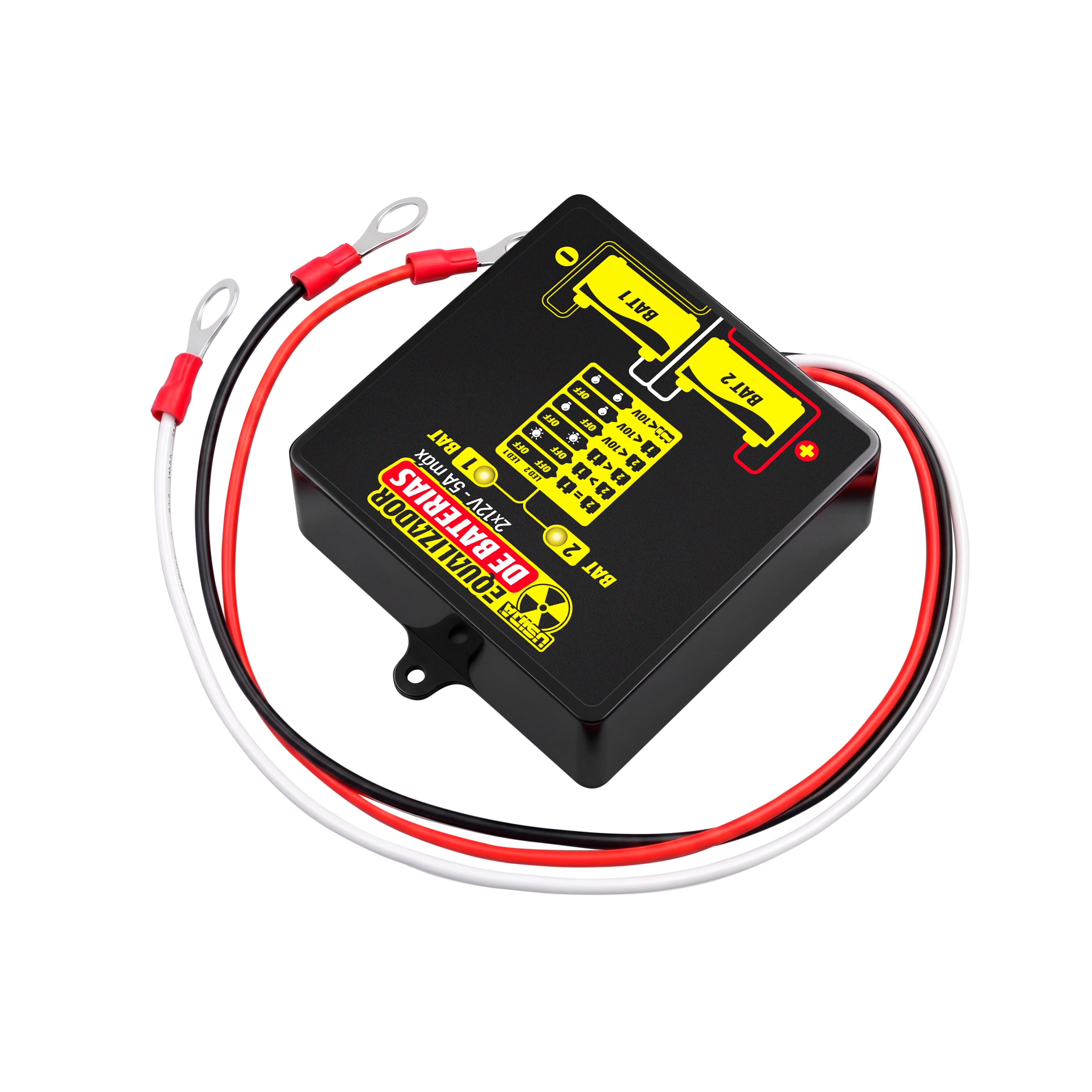 EQUALIZADOR DE BATERIAS 2X12V 5A LED - foto 6