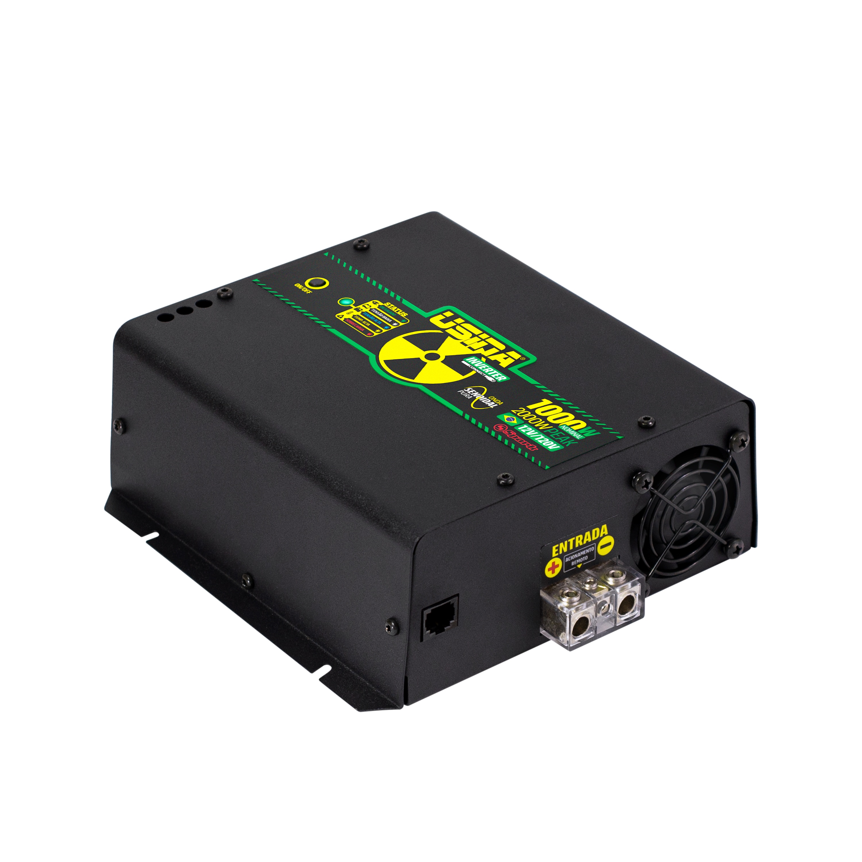 INVERSOR SENOIDAL CONNECT 1000W 12V 120V - foto 2