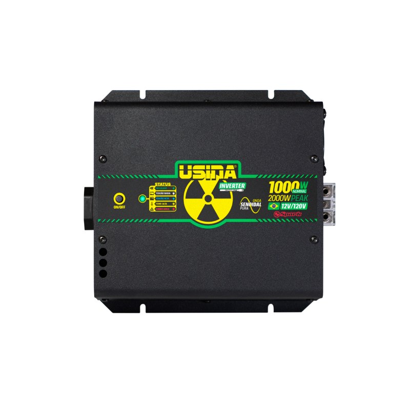 INVERSOR SENOIDAL CONNECT 1000W 12V 120V