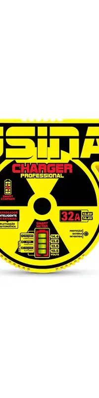 Carregador Inteligente de Baterias Usina Charger 12V 32A Bivolt - foto 2