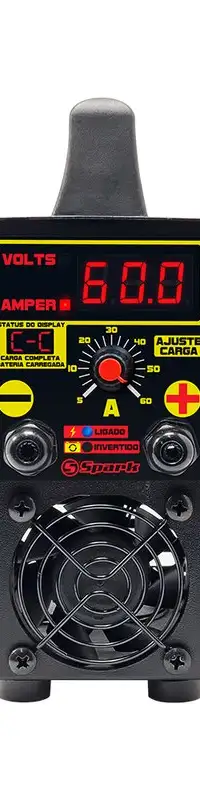 Carregador Inteligente de Baterias Usina Charger 12V 60A Bivolt - foto 2