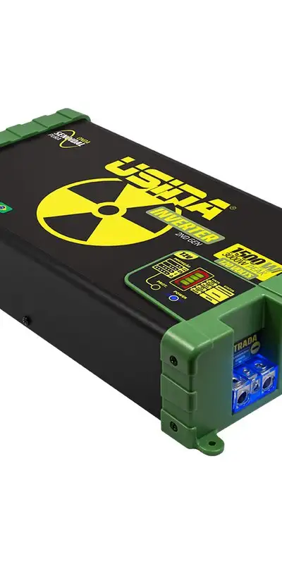 Inversor Usina 1500W Onda Senoidal Pura, Off-Grid, Entrada 12VDC, Saída 120VAC, Pico 3000W